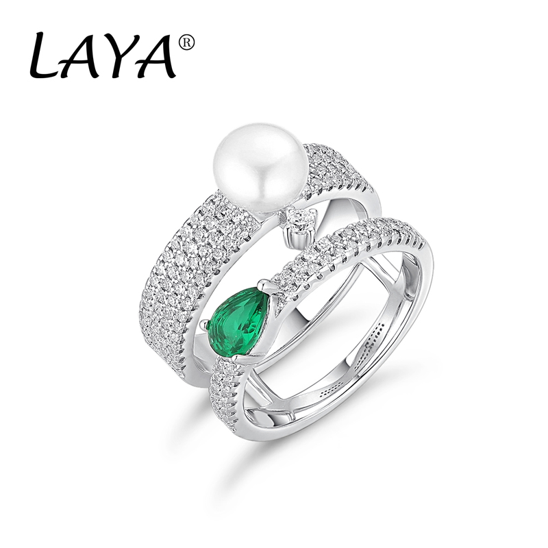 Freshwater Line - 925 Sterling Zilveren Dubbele Lijn Hoge