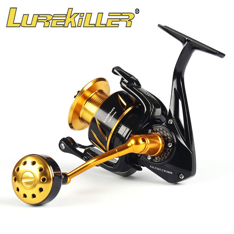 Daiwa Reel Bg - Lurekiller Saltist CW Volledig Metalen Spinhengel